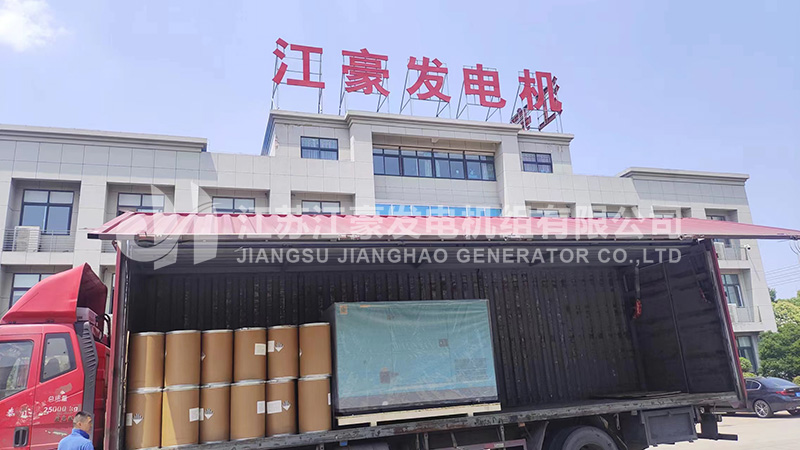 日常发货-多台多型柴油发电机组发货